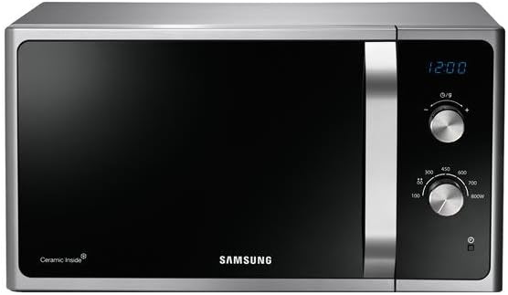 Samsung MS23F301EAS Solo Micro-Wave Oven with Ceramic Enamel, 23 L [Energy Class A]