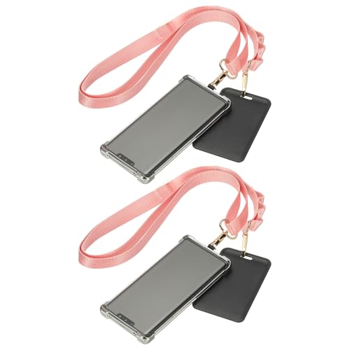 Correa universal para teléfono móvil rosa PATIKIL con parches 2pcs