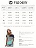 Fisoew Women's T-Shirts Color Block Round Neck Short Sleeve Tops Casual Summer Tee Shirts (Black, XL) #3