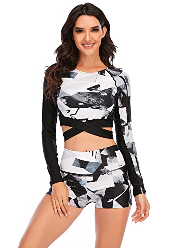 Combinaison de surf femme zippée fini les coups de soleil avec ce maillot 2 pièces