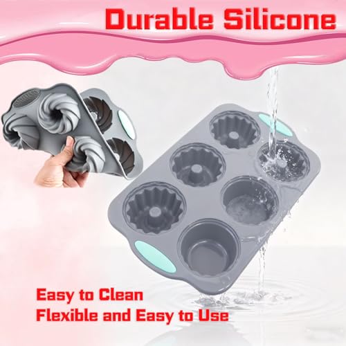 Molde de silicona para cubos de hielo forma corona miniatura 5