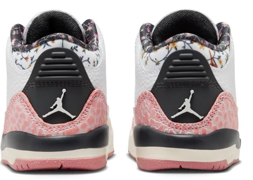 Jordan Toddler\'s 3 Retro White/Anthracite-Red Stardust (FQ9175 100) - 7