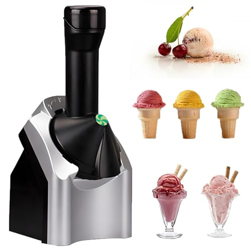 Máquina de servir suave y saludable para postres congelados sin lácteos, porción suave de frutas, sorbete y yogur congelado
