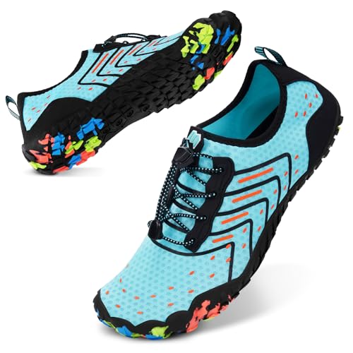 Image of Water Shoes for Women Men Quick-Dry Barefoot Shoes Breathable Aqua Socks for Swim Beach River Pool Lake Hiking Surfing Kayaking