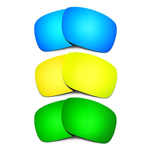 Verres Oakley Holbrook vert et bleu à haute protection solaire