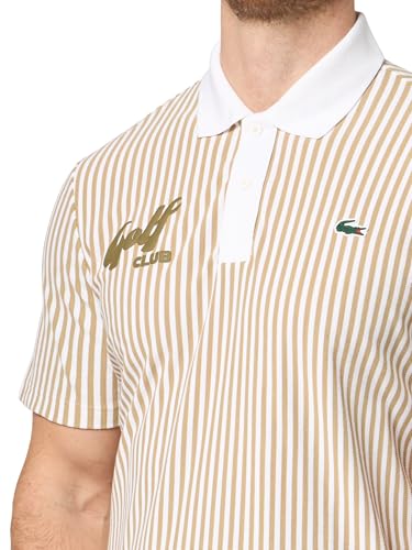 Lacoste Men's Sport Heat Regulating Striped Golf Polo3