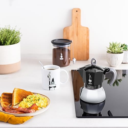Bialetti - Moka Induction, Moka Pot, Suitable for all Types of Hobs, 4 Cups Espresso (5.7 Oz), Black by Bialetti - Image 4