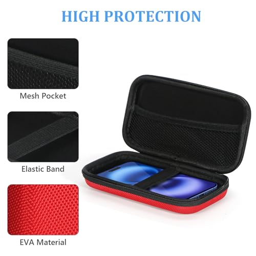 Image of Hard Protective Travel Case, Shockproof EVA Electronic Organizer