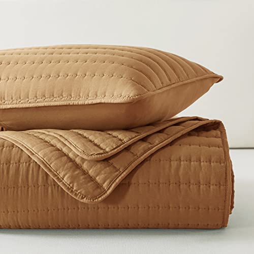 Roaringwild Pumpkin Yellow Queen Size Quilt Bedding Sets With Pillow Shams thumb #6