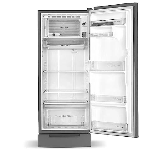 Image of Whirlpool 192 L 3 Star Direct-Cool Single Door Refrigerator (215 Icemagic Pro ROY 3S Cool Illusia-Z,Base Stand with Drawer,2023 Model)