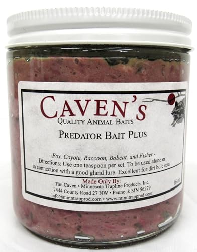 Predator Bait Plus - Caven's Baits Large 16 Ounce Jar