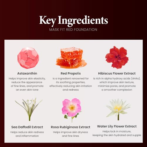image for TIRTIR Mask Fit Red Foundation | High Coverage, Long-Lasting, Lightwei