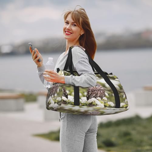 Bolsa de viaje de búho plegable e impermeable para deportes 7