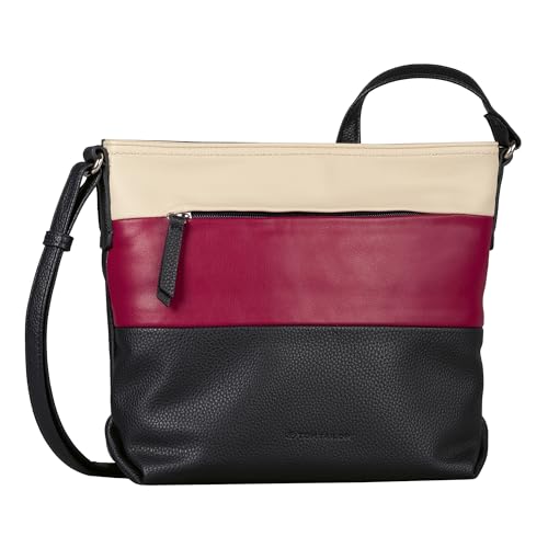 TOM TAILOR Nicolina Damen Umhängetasche Crossbody Bag Mittelgroß Blau