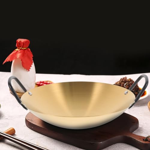 Wok de Acero Inoxidable con Doble Asa Antiadherente miniatura 3