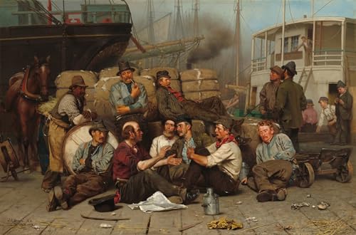 Tableaux Peinture sur Toile George Brown impression nordique chambre 60x90
