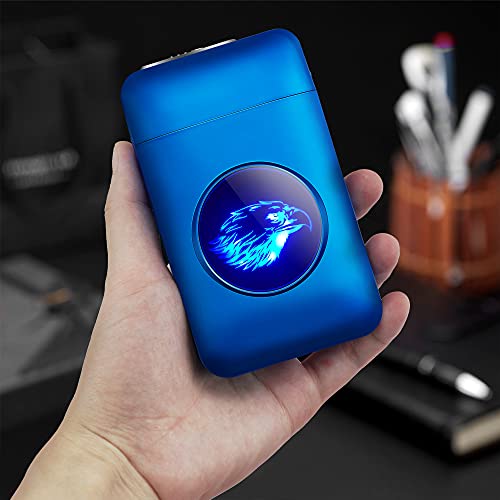 X-Lighter Xl666 Cigarette Case With Lighter, 18Pcs 84Mm King Size Cigarettes Holder, Smell Proof, Led Screen, Father's Day Gift For Men Dad #TOP6