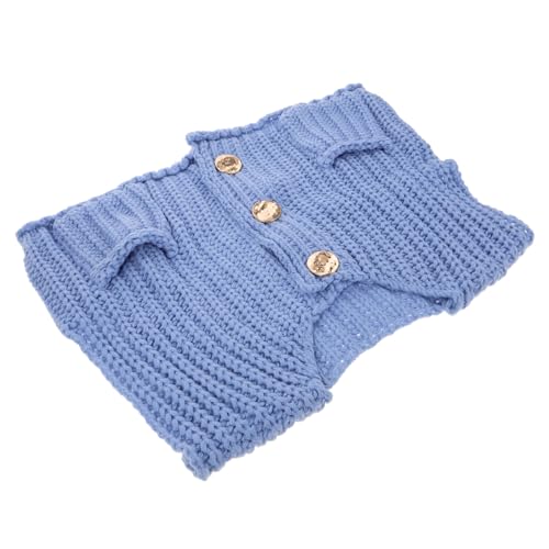 Chaleco de punto para mujer suéter ligero azul marino ideal para paseos de otoño