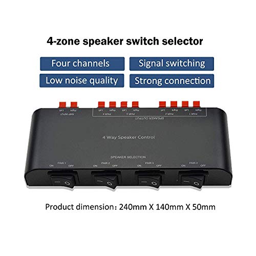 Sélecteur de haut-parleur Box-US pour diffuser la musique partout