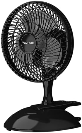 MICRO VENTILADOR 20CM MINI 127V BLACK VENTISOL