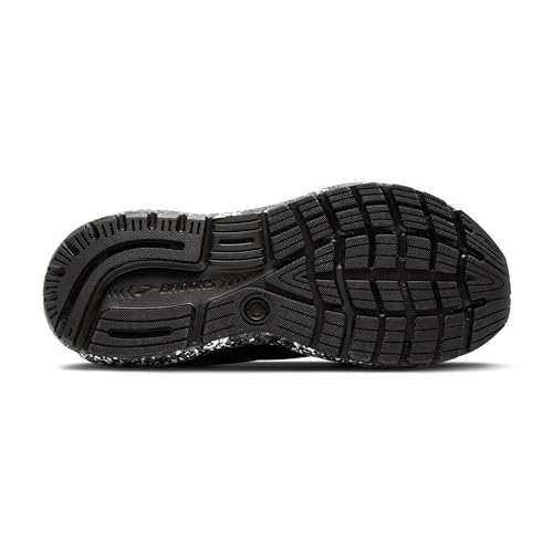 Brooks Herren Ghost 16 Running Shoe, Schwarz/Eisen/Lava, 45 EU
