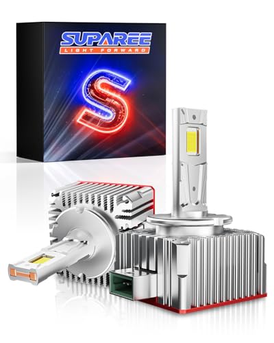 SUPAREE LED D3S Canbus Bombillas D3S Led Lamparas d3s 26000LM 6500K 35W Kit de Reemplazo de Xenón HID Plug and Play 2Pcs
