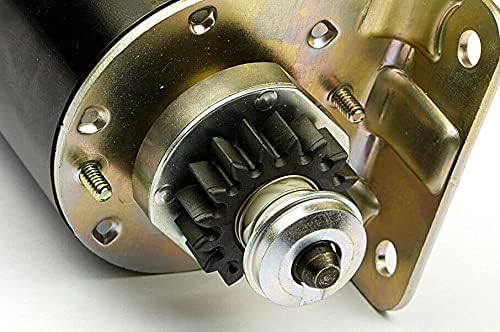 16 Tooth Starter Motor Replacement For Craftsman LT4000 LT 1000 LT 3000 LT 4000 LT1000 LT3000 Riding Lawn Mower Tractor With Briggs Stratton Intek OHV 7HP - 26HP Engine