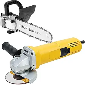 MLD electric angle grinder machine 4 inch 100mm power tools with chainsaw adapter 11.5