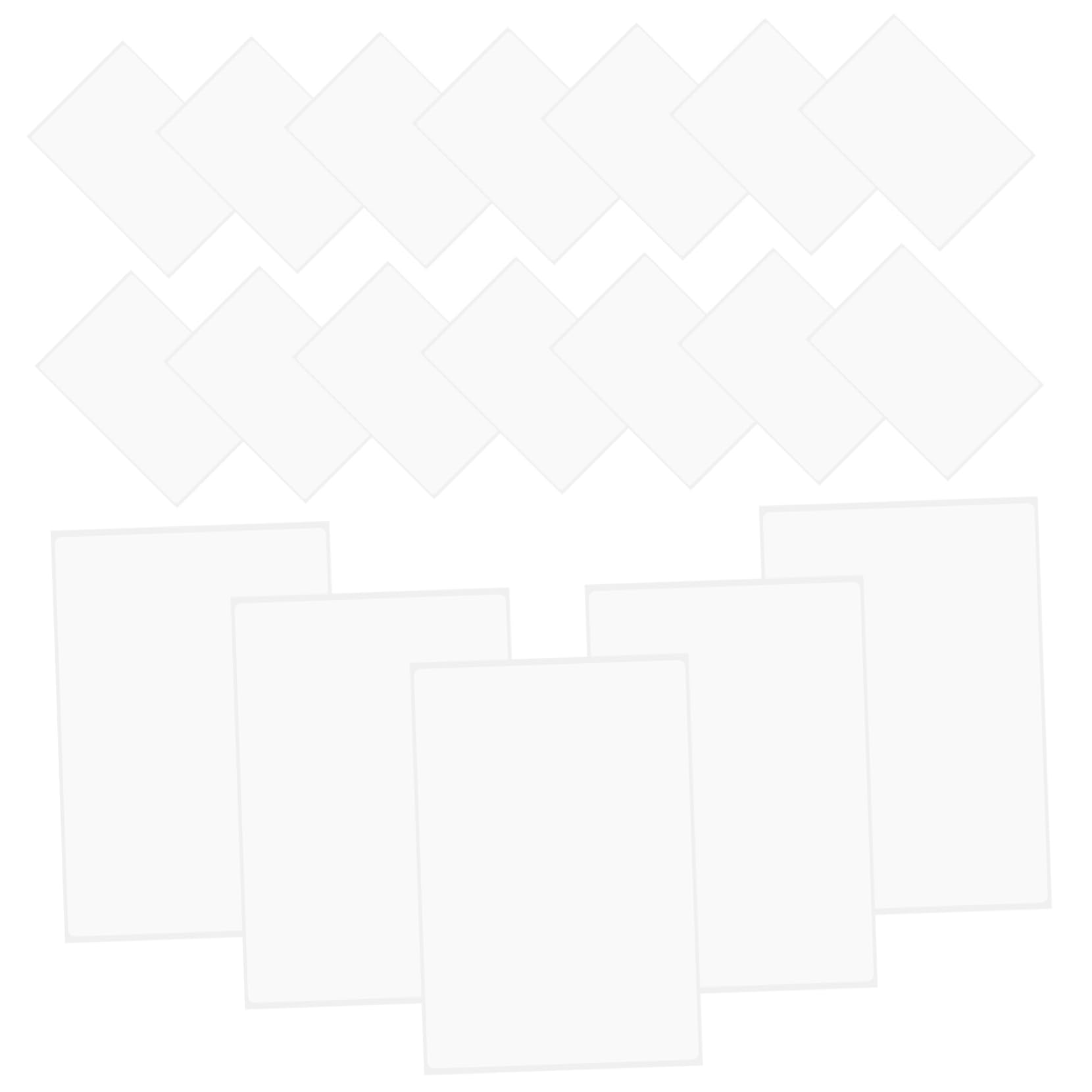 ARTIBETTER Etiquetas Manuscritas De Almacenamiento 4x6 Pulgadas Papel Sintético Ideal Para Mudanza