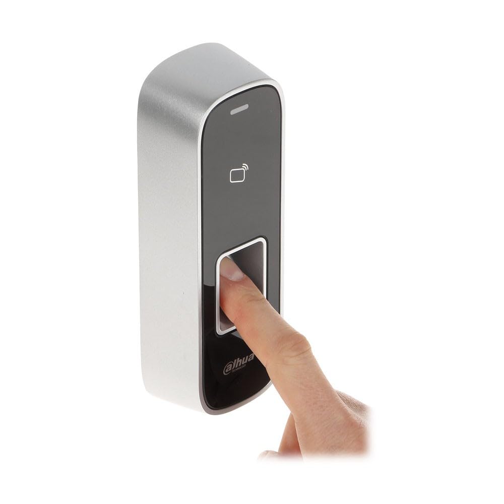 DAHUA ASI1202M LECTOR AUTÃ“NOMO TARJETA MIFARE + HUELLA RS485 IK10 IP65