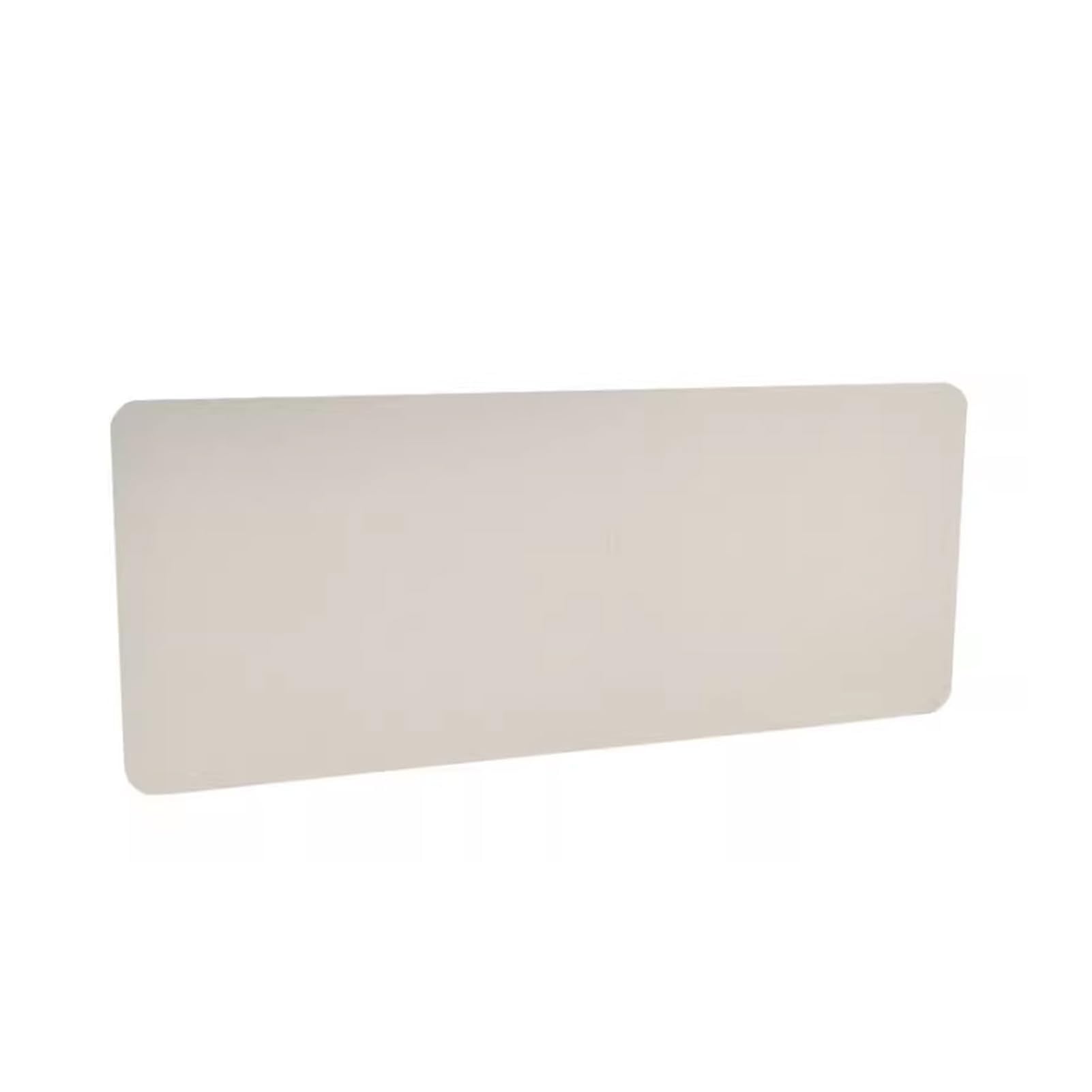 Pannello divisorio da scrivania a morsetto, isolamento acustico in fibra di poliestere per cubicoli da ufficio e scrivanie per studenti (dimensioni: 100 x 40 cm, colore: beige)