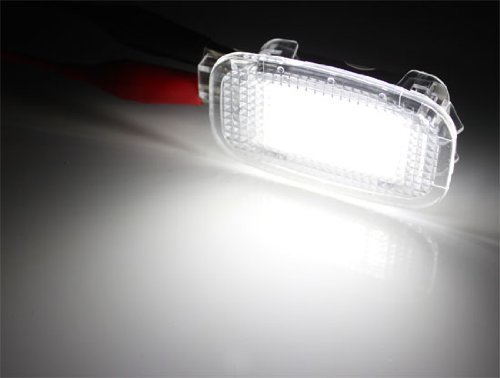 Lámpara LED Xenón Blanca para Puerta iJDMTOY Compatible Mercedes-Benz miniatura 2