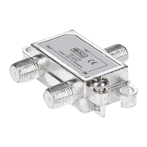 Répartiteur TV 2 voies souple pour DVB-T, systèmes satellites classe A 5-1000 MHz pour télévision par câble analogique et numérique Cover