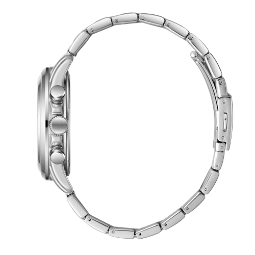 Image of Lee Cooper Men's Watch, Multi Function Display and Metal Strap - LC08149.360, Silver