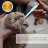 RENEWREVITAL Cat Pill Shooter, Pet Piller Gun, Easy to Use Pet Pill Dispenser with Two Silicone Tips, Dog Piller Shooter, Convenient Medication Feeder for Small Animal, Blue