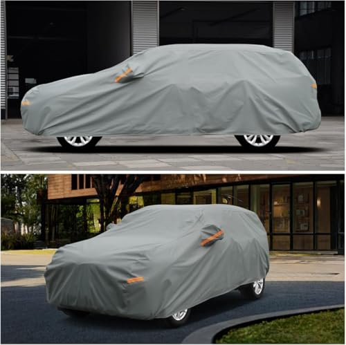 Image of Kayme Heavy Duty Car Cover Custom Fit Kia Soul (2009-2026), Waterproof All Weather for Automobiles, Full Exterior Covers Sun Rain UV Protection.
