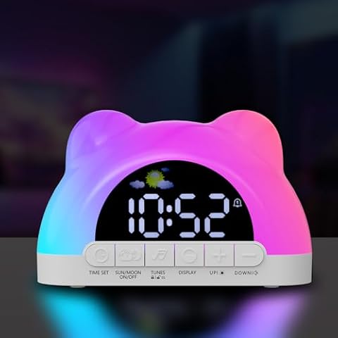 Zhwidnerso Sunrise Alarm Clock with Natural Sounds Cover