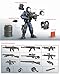 YEIBOBO ! Special Forces Mini Military Action Figure with Weapons and Accessories (Lightning SWAT Team XJ-9902)…