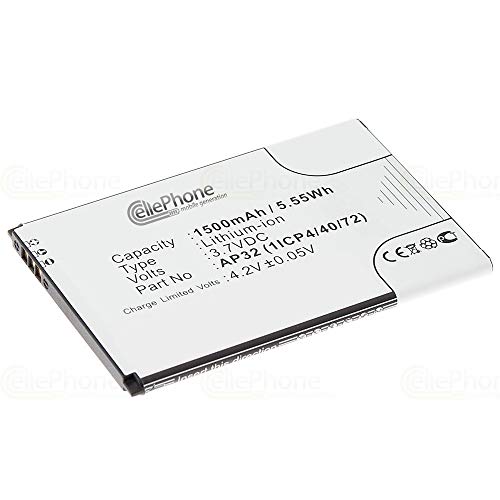 cellePhone Batterie Li-ION Compatible avec Acer Liquid Z3 Duo / Z130 Duo (Remplacement pour AP32)