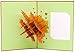 PopLife Orange Maple Tree 3D Pop Up Autumn Card - Anniversary, Pop Up Birthday Card, Thank You, Congratulations, Valentine - for Mom, for Daughter, for Wife, for Grandma, for Stepmom