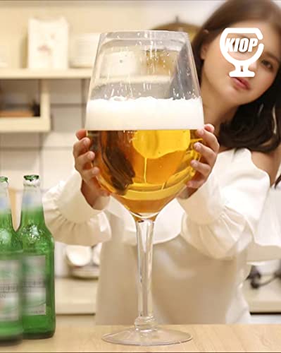 Vaso grande de vidrio de 6500 ml miniatura 4