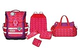 schulranzen ergo light plus  McNeill Ergo Light Pure Schulranzen-Set 6-TLG. Violet