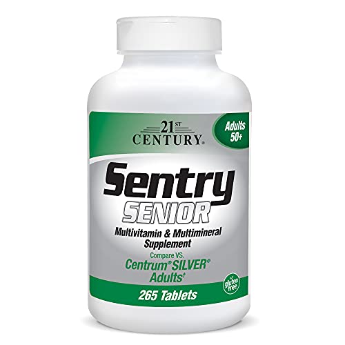 21st Century Sentry Senior Tablets, 265 Count