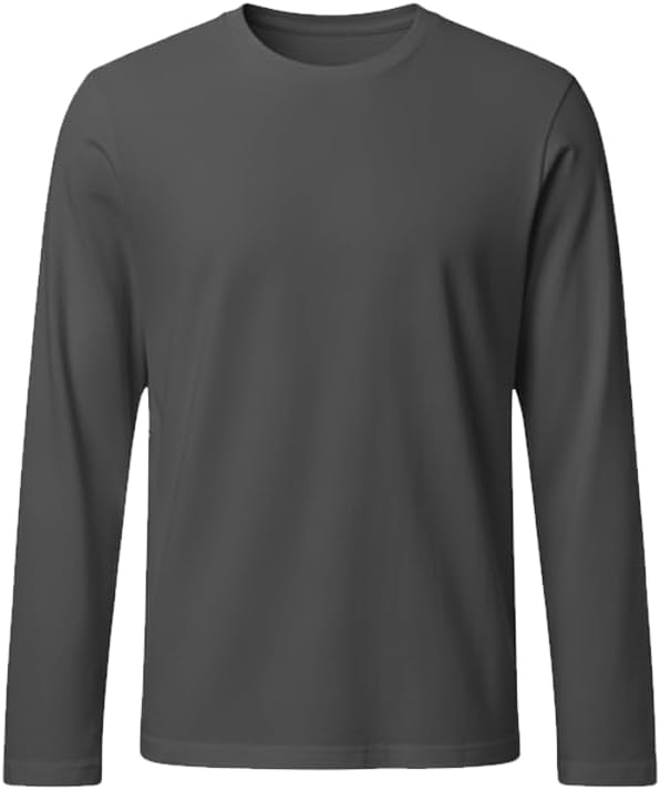 Men’s Softstyle Long Sleeve T-Shirt – 100% Ring-Spun Cotton, Lightweight, 4.5 oz, S-3XL