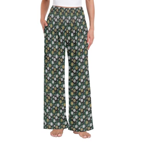 Pantalon large pour femme idéal pour la plage et l'été