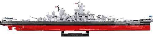 Miniatura 9 de COBI Colección Histórica Segunda Guerra Mundial Acorazado Clase Iowa, Edición Ejecutiva 4 en 1, 2685 piezas