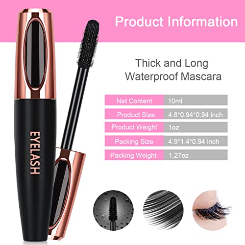 Gaosenlonk 2 Pack 4D Silk Fiber Lash Mascara thumb #3