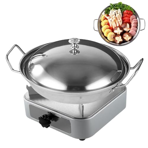 Horno de barbacoa portátil - Quemador portátil para estufa de camping | Spirit Cooker Camping Panic Cooking Pot, Parrilla al aire libre para camping, picnic, barbacoa