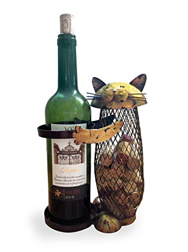 Wine Cork Holder and Bottle Rack! A decorative wine cork holder wine barrel