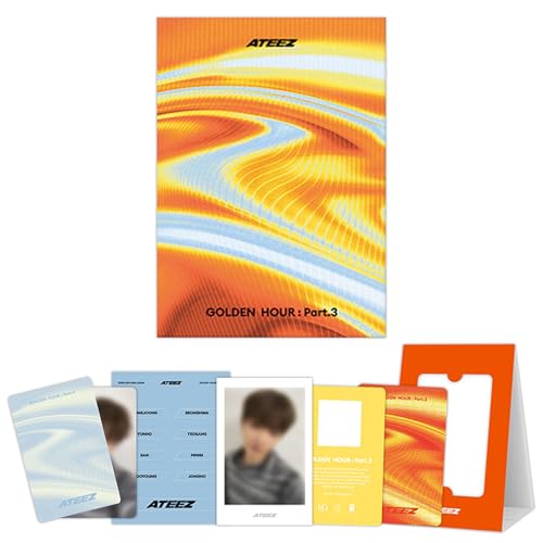 [GOLDEN HOUR : Part.3] (POCAALBUM Ver. / Random) Photo Stand + Sticker + QR Card + User Guide + 2 Pin Badges + 4 Extra Photocards